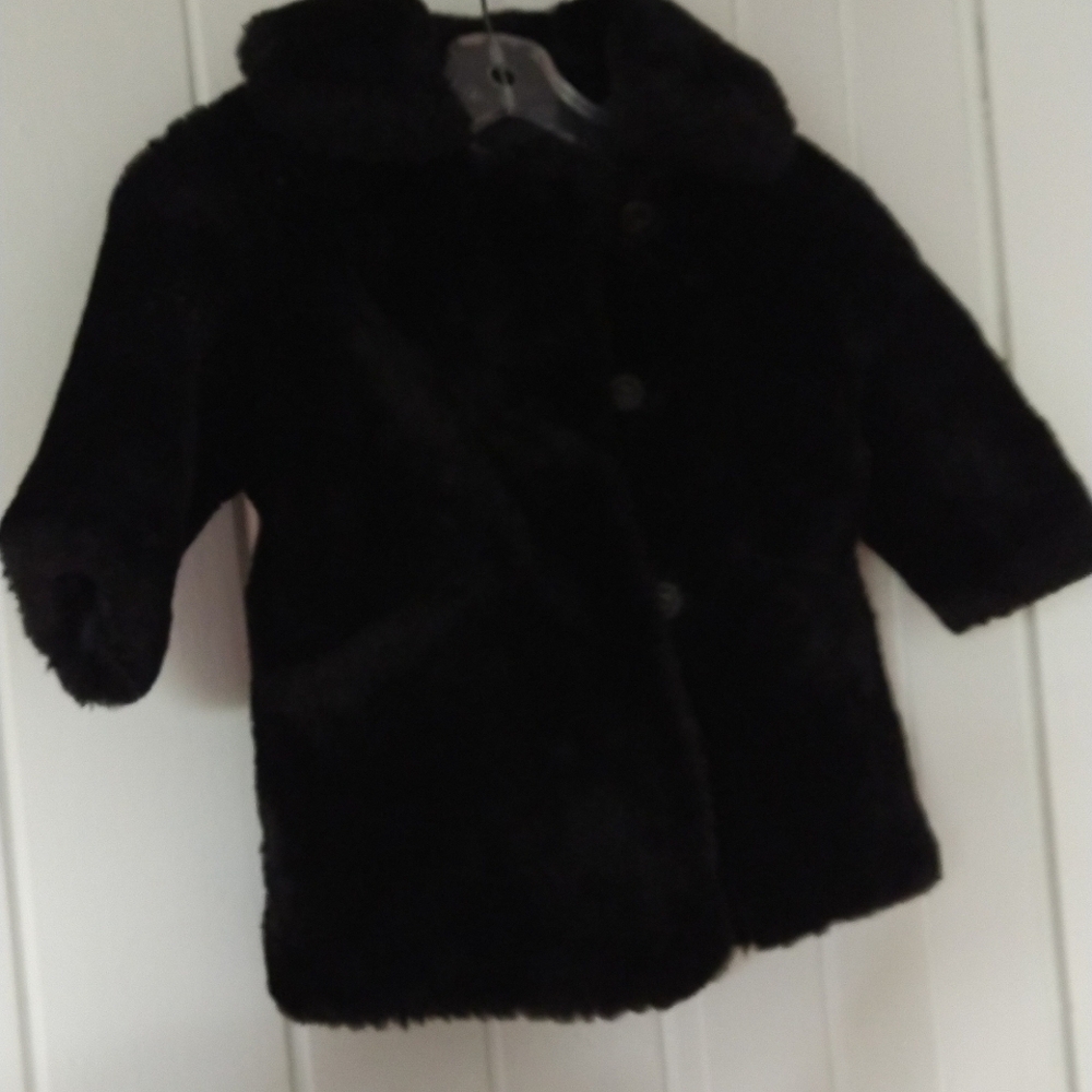 Toddler Vintage Bear Fur Coat